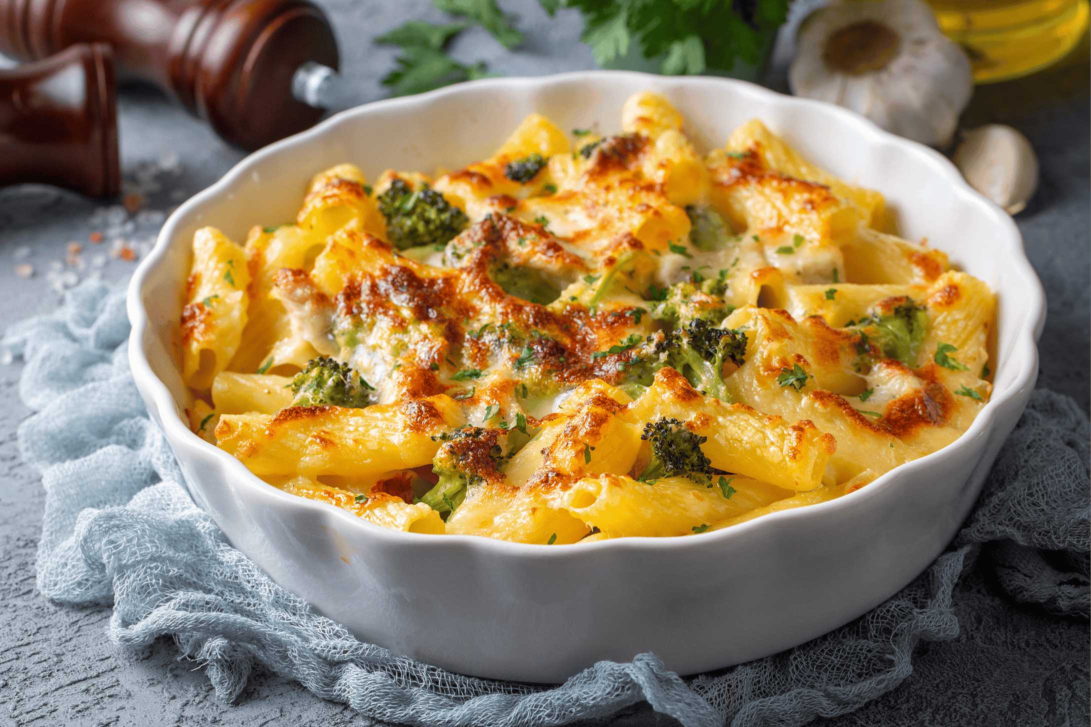 Cheesy Baked Rigatoni