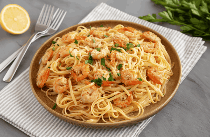 Garlic Butter Shrimp…